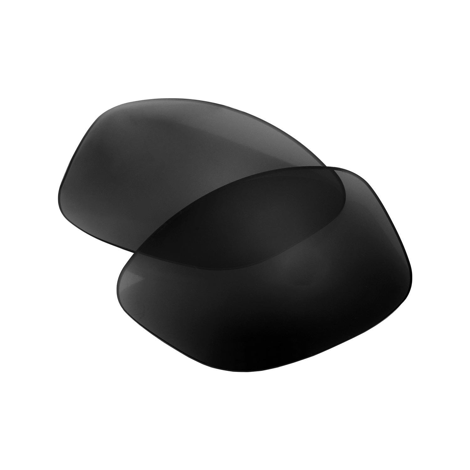 Walleva Black Mr.Shield Polarized Replacement Lenses for Oakley Cohort
