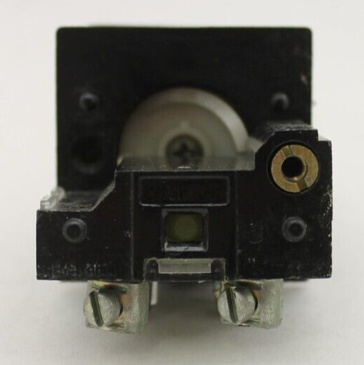 Used GE CR104P Contact Block with Black Selector Switch