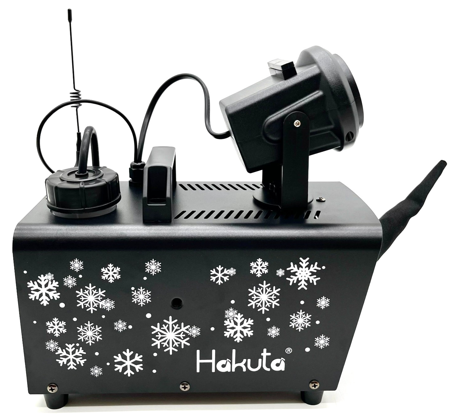 Hakuta 800W Snowflake Machine 900ml Tank Remote Control