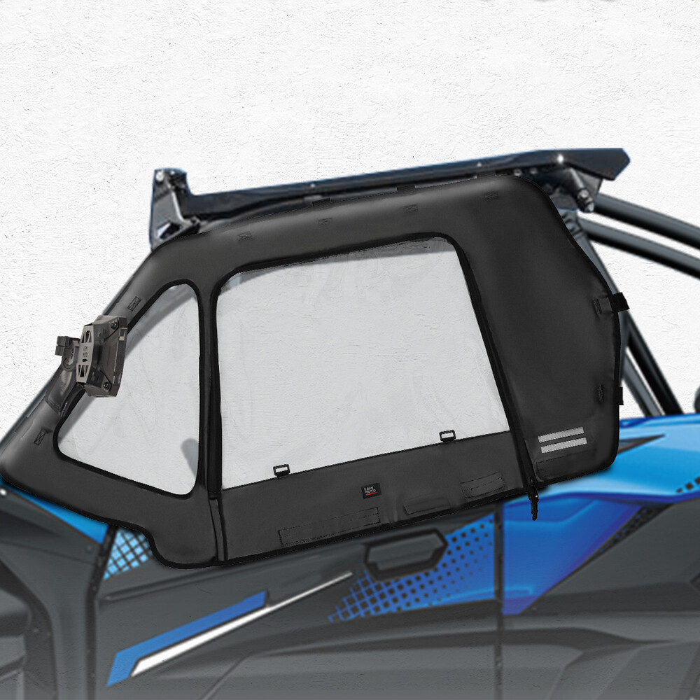 KEMIMOTO UTV Soft Upper Door Enclosure Set for Kawasaki Teryx KRX 1000 2020-2026