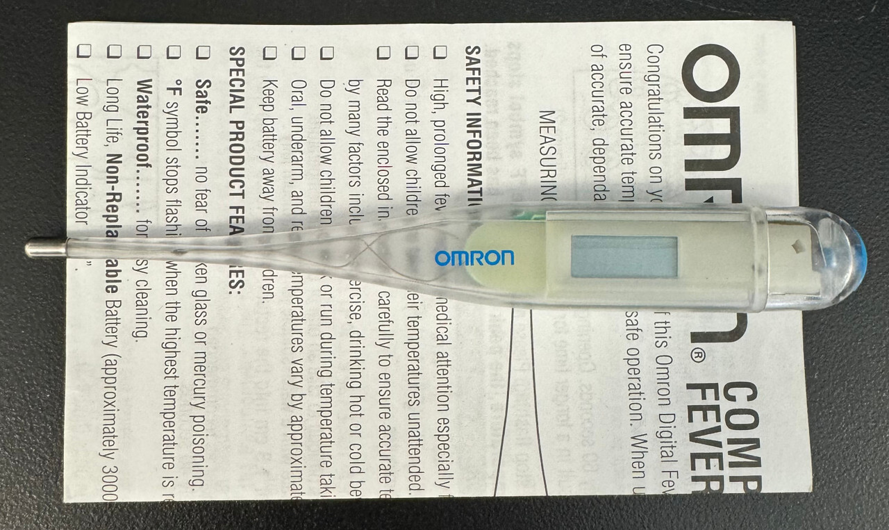 Omron MC-110 Digital Thermometer Temperature Probe
