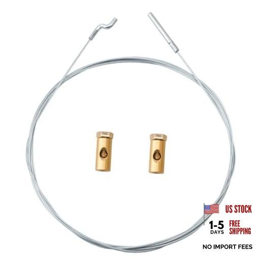 2667mm Throttle Cable kit,Barrel Nut and Accelerator Cable kit for vw 66-71