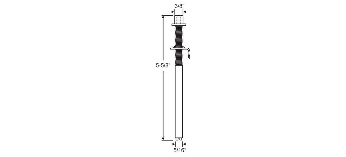 Brixwell 1-174 Bifold Pin Assembly lower Adjustable cdf614