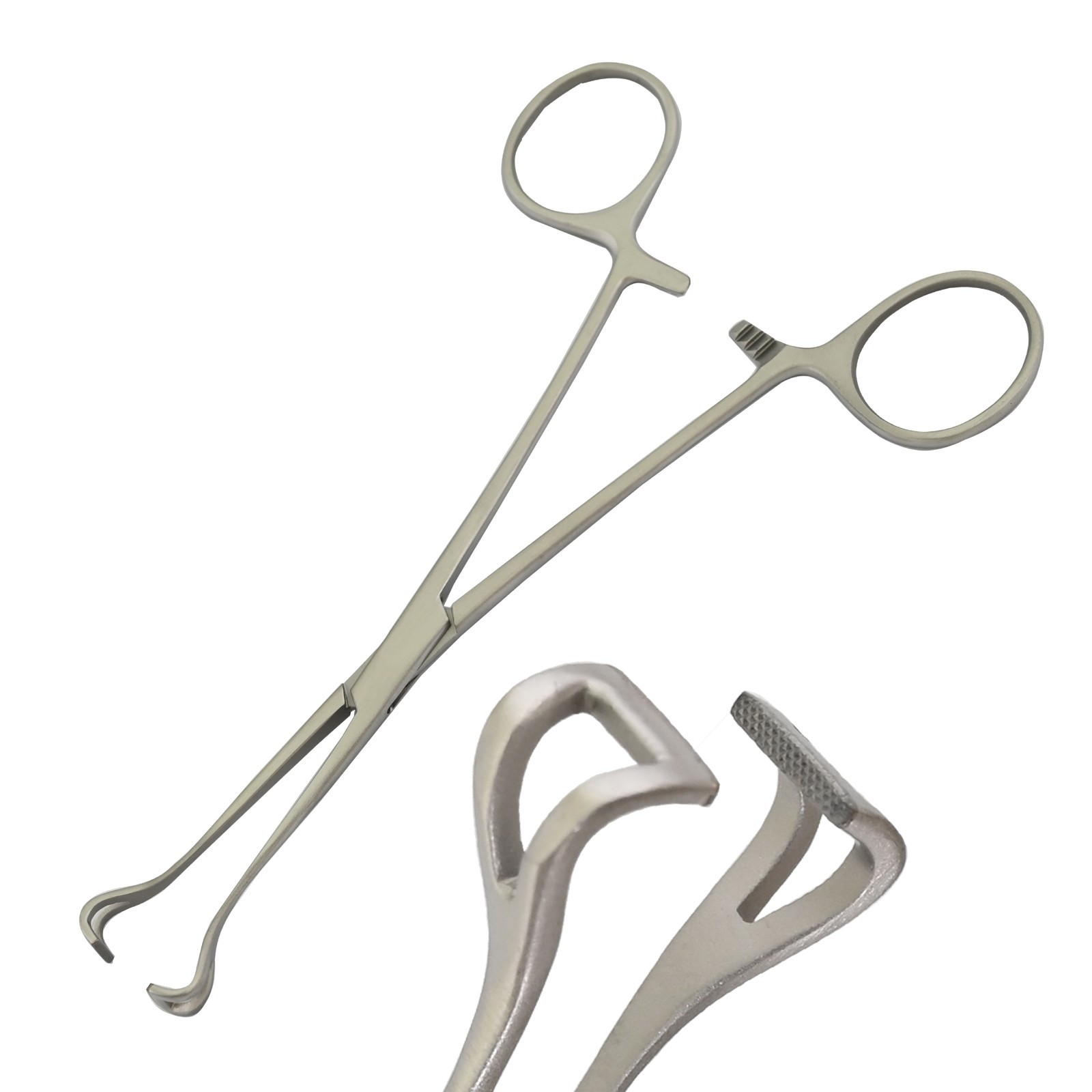 Tc Babcock-Baby Tissue Forceps 6.5'' W/Ratcher Stainless Steel DS-2605
