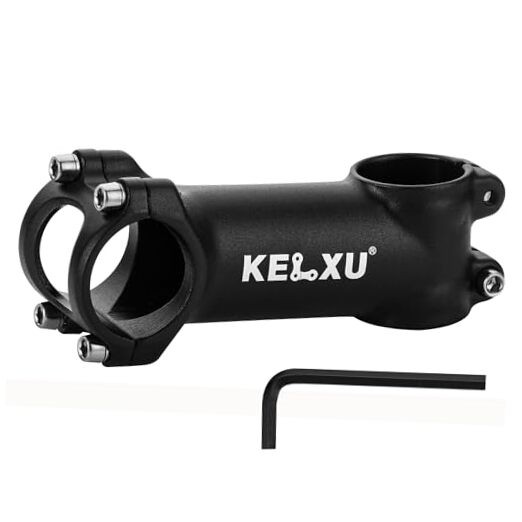 Bike Stem 31.8mm Lightweight Aluminum Alloy 60mm 90mm MTB Stem 7 Black-90mm