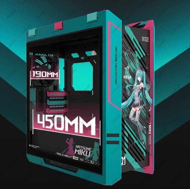 ROG STRIX HELIOS Hyperion GX601S × Hatsune Miku Edition Chassis GX601S