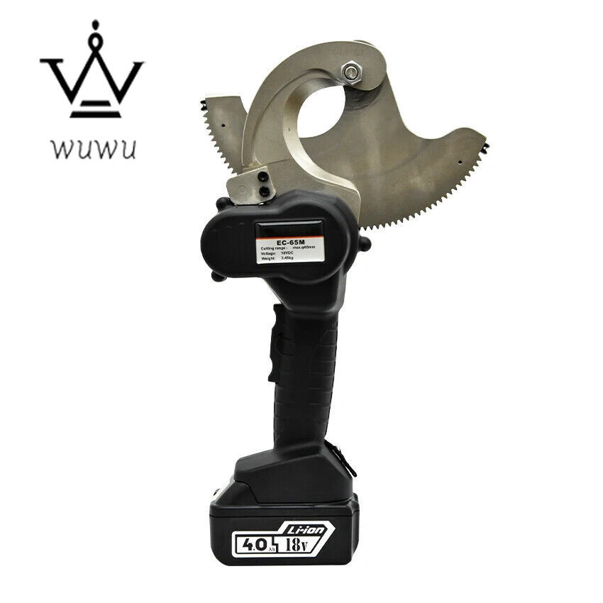 Electric Portable Rechargeable Ratchet Cutter Cable Cutter Electrician Cutter