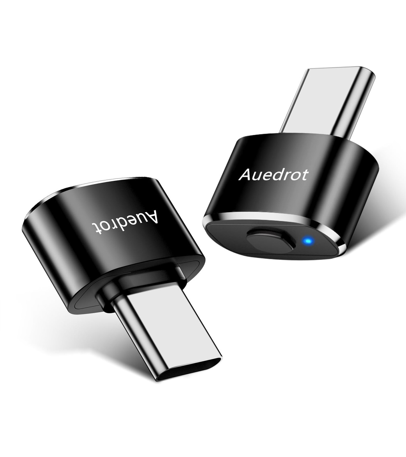 AUEDROT Mouse Jiggler Undetectable USB-C Mouse Mover with Switch Button, Auto...