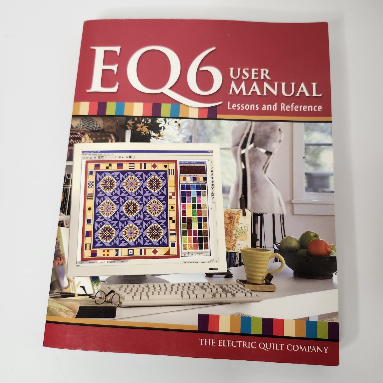 Electric Quilt EQ6 User Manual with STASH 2005 CD Quilting Software Guide