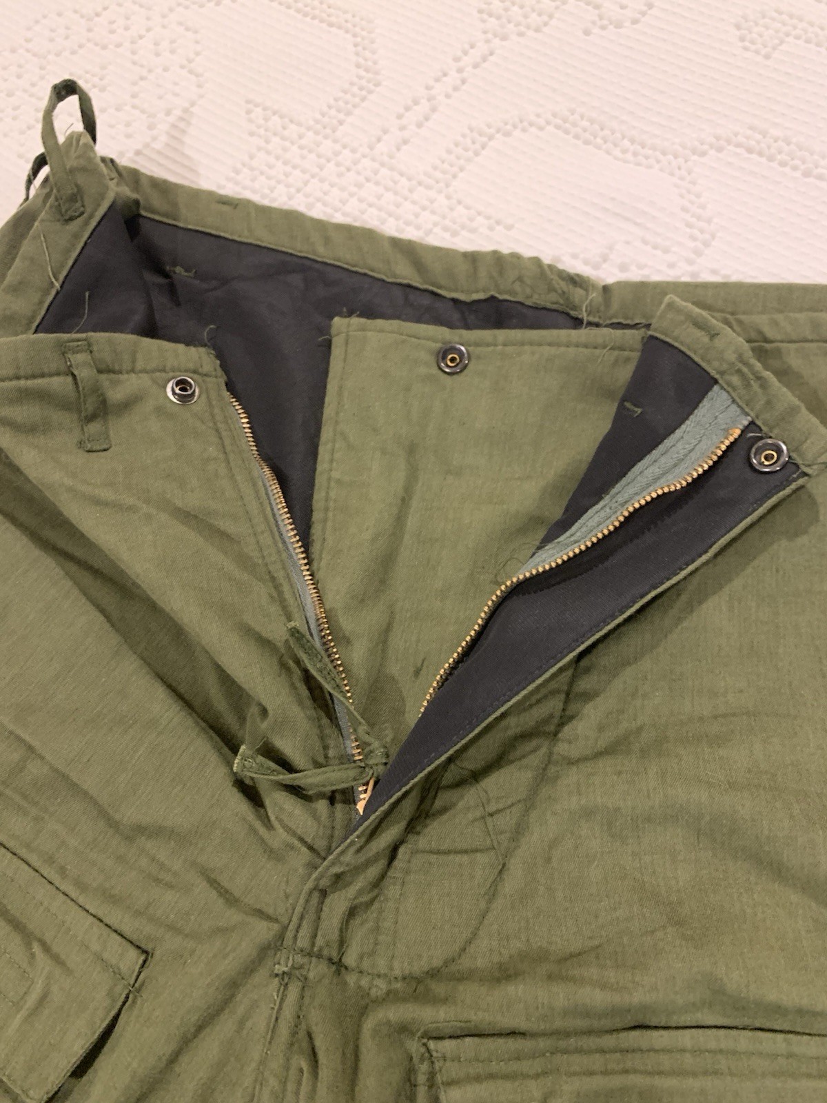 1981 Gibraltar Industries Chemical Protective Suit Trousers Pants Size X Large