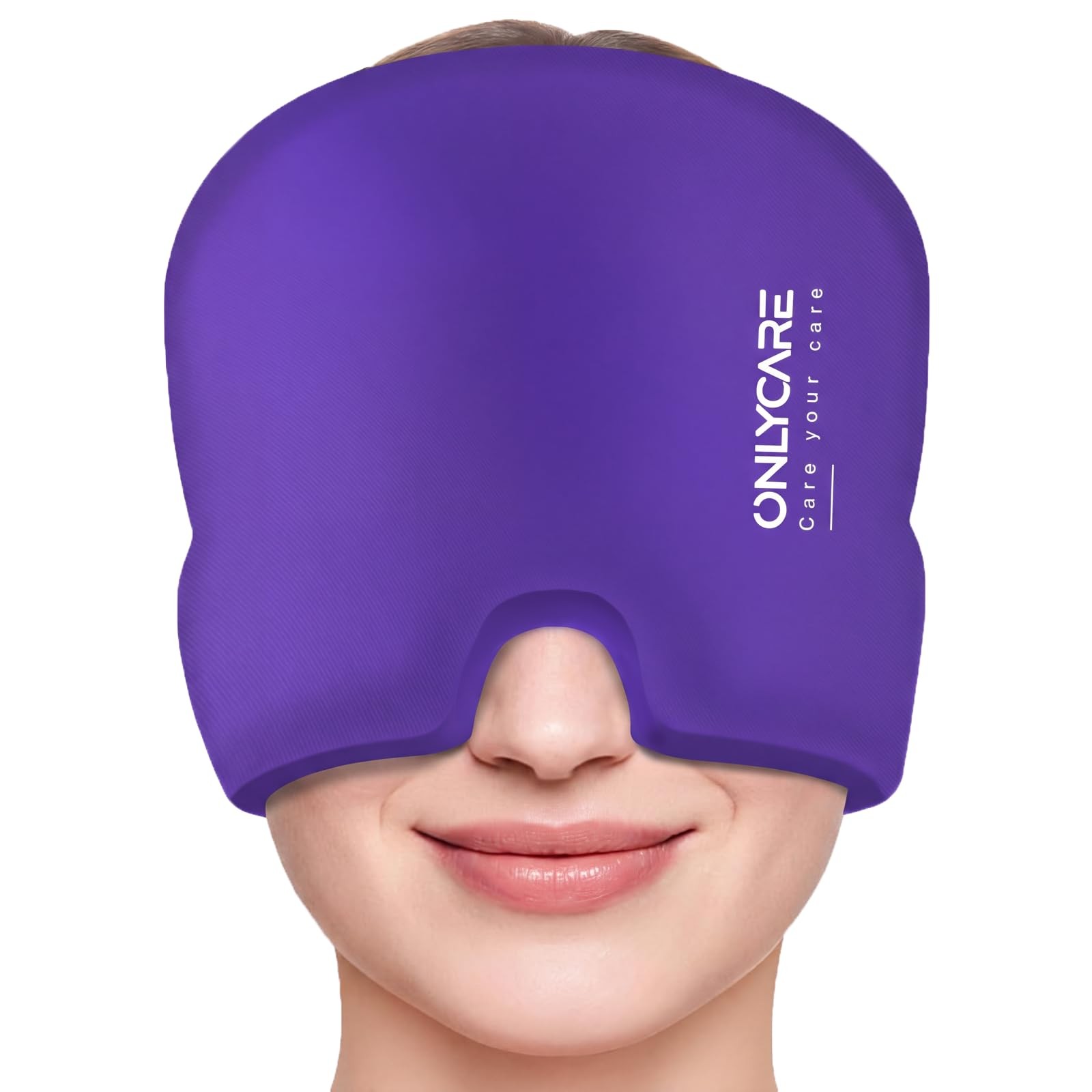 Migraine Relief Cap, Headache Relief Cold Cap with Odorless Gel