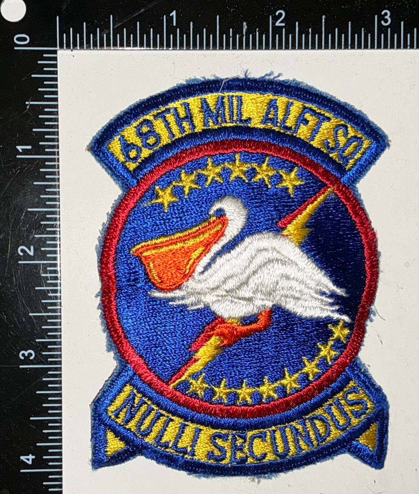 Cold War US Air Force USAF 68th Military Airlift Squadron Patch
