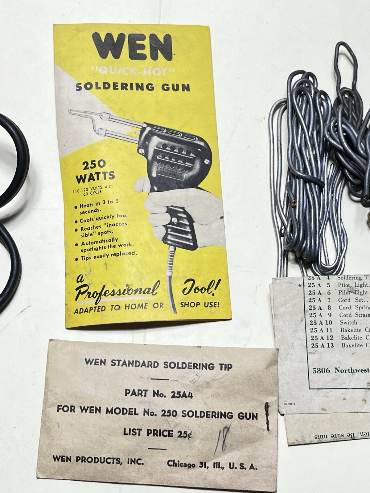Vintage WEN Soldering Gun Used