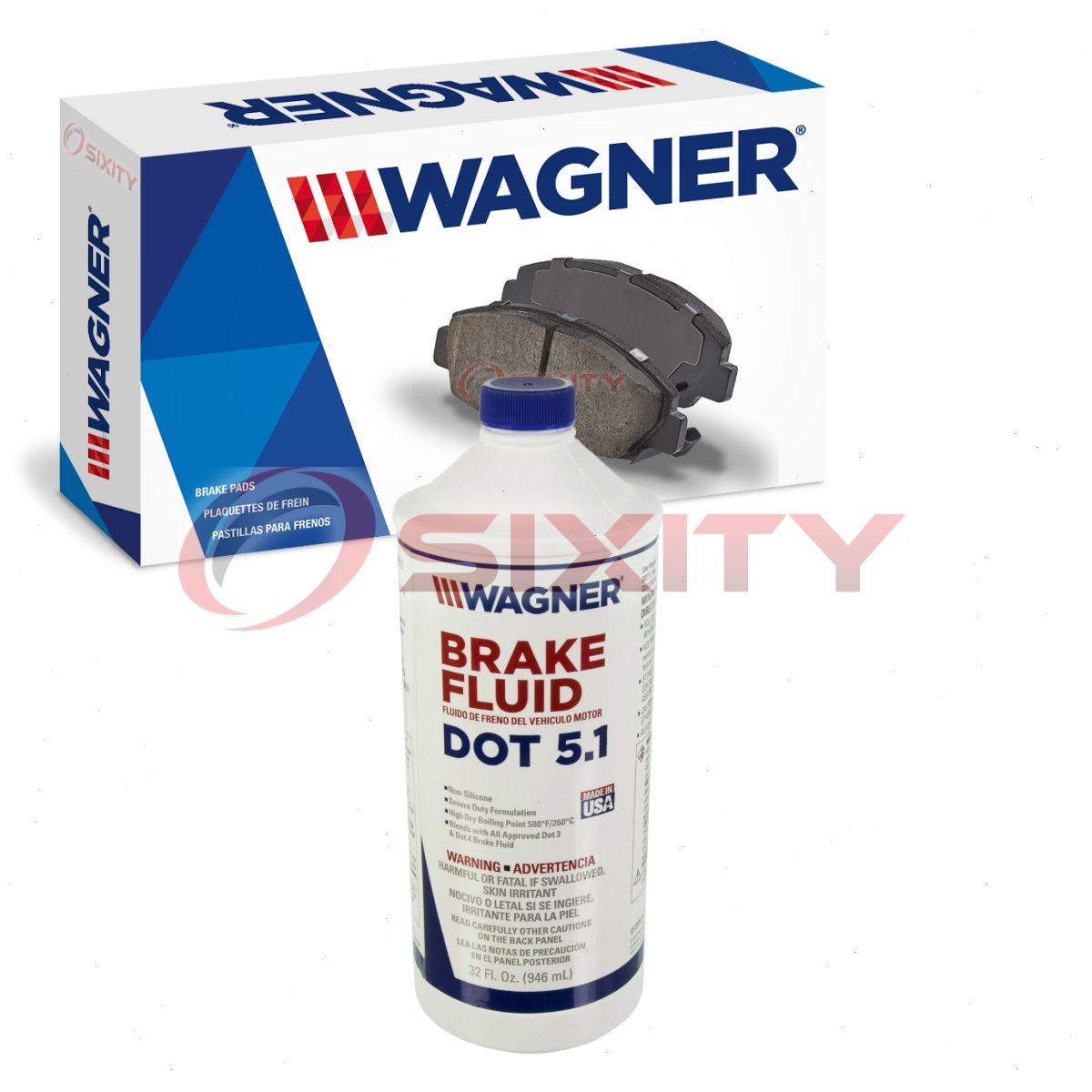 Wagner FC133301 Brake Fluid for Braking Stopping Cylinder Hydraulic nx