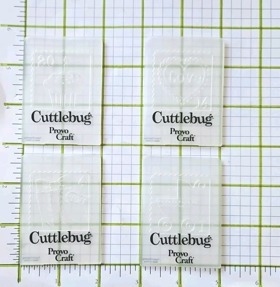 CELEBRATION STAMPS Cuttlebug Cutting Dies & Mini Embossing Folders Birthday thb