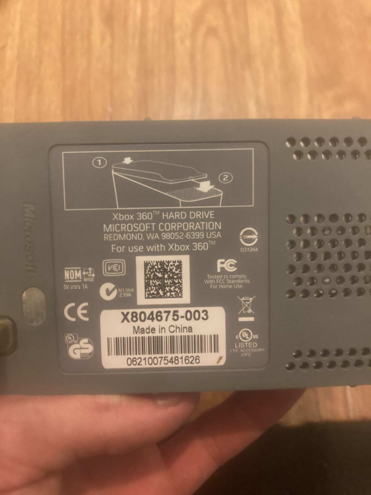 Authentic Microsoft XBOX 360 Hard Drive