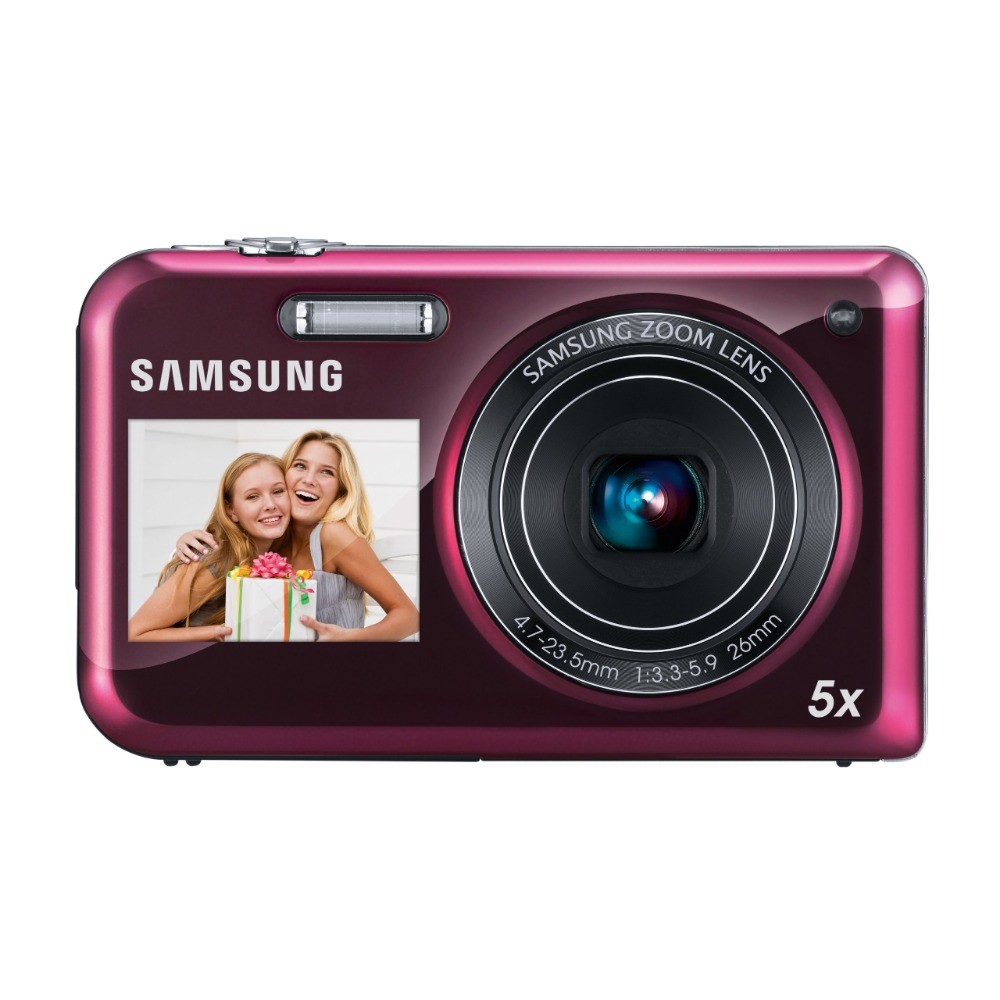 Samsung PL170 Selfie Digital Camera 16.1MP 5x Optical Zoom Dual Screen LCD, 2.7"