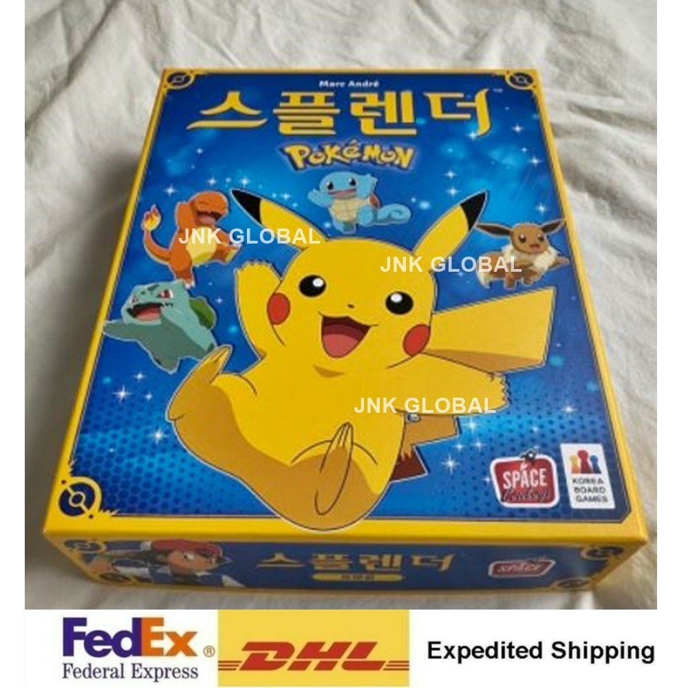 Splendor Pokemon Edition Board Game Korea Exclusive Version + Express