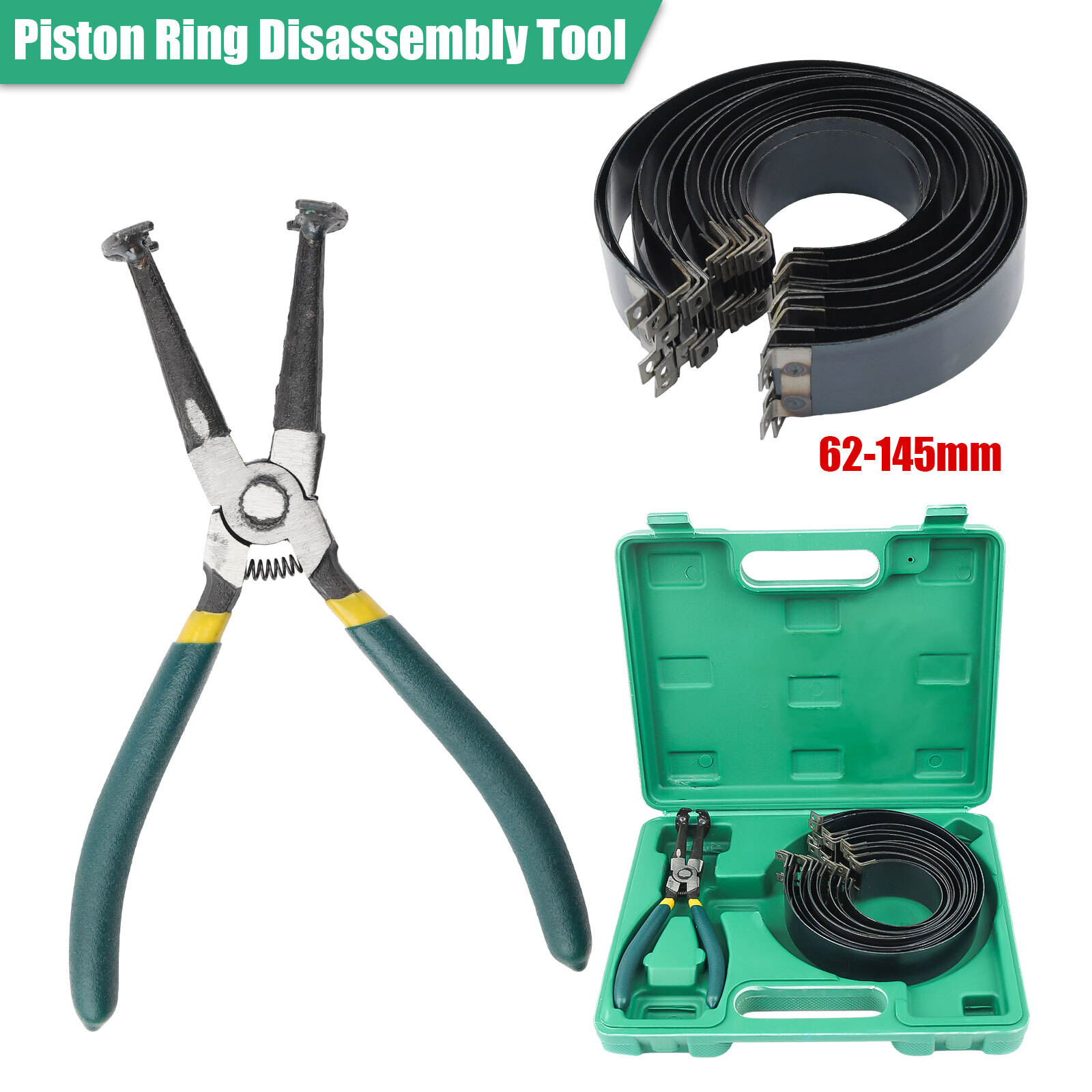 Motorcycle ATV Car Engines Piston Ring Compressor Expander Installer Plier Tools
