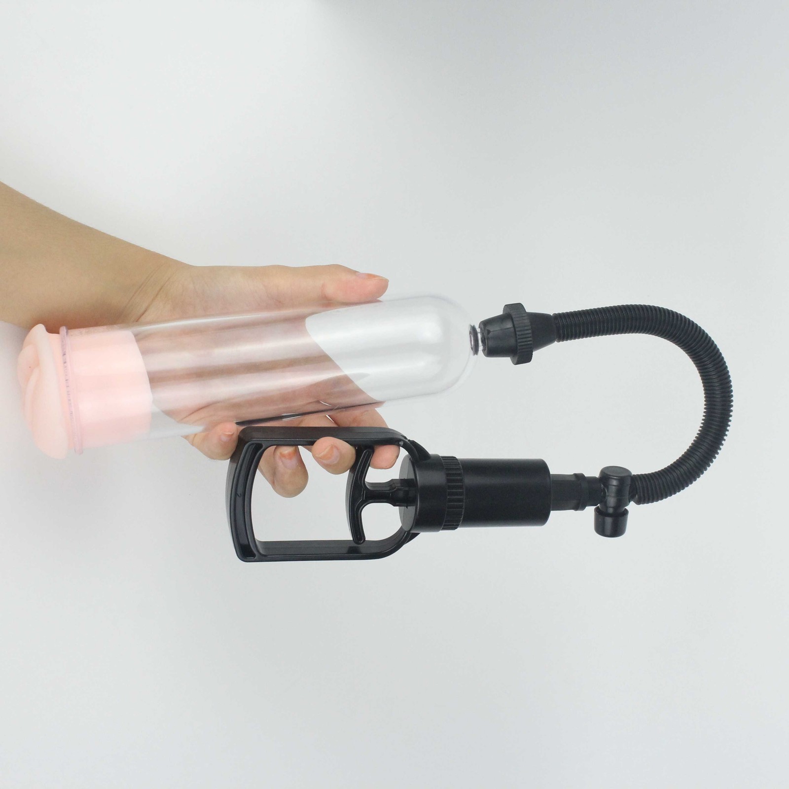3 Rings 1 Soft Sleeve Vacuum Penis Pump Extend Enhancement Enlargement For Male