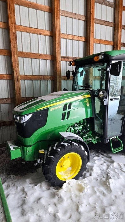 2023 John Deere 5100GN Tractor MFWD Mechanical Shuttle A/C 43 Hours Stock#343158