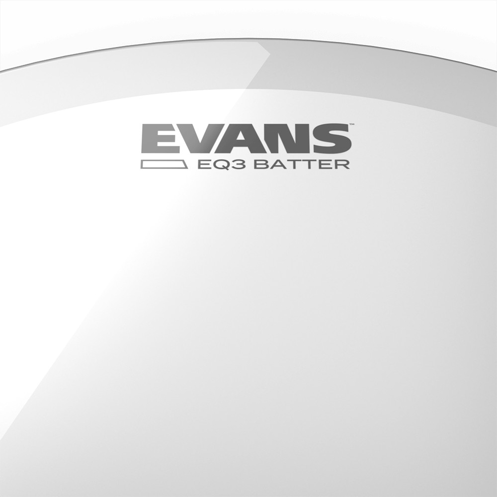 Evans EQ3 Clear Bass Drum Head - 22"