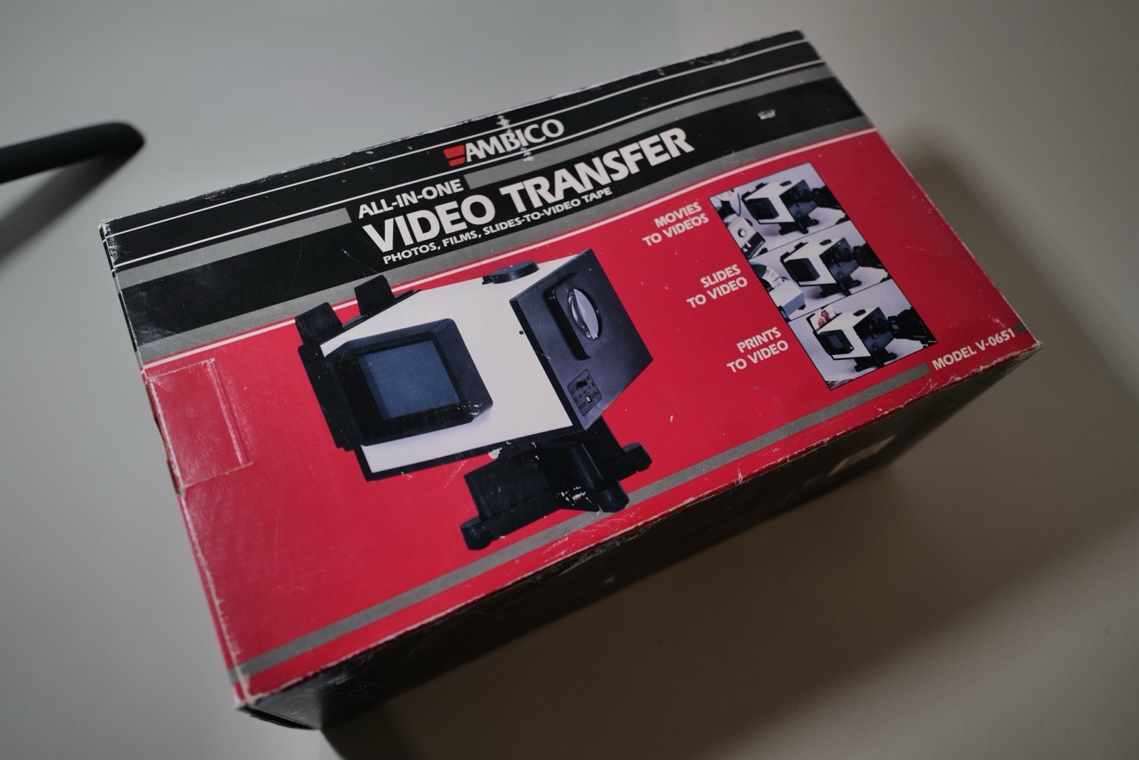 AMBICO ALL-IN-ONE VIDEO TRANSFER MODEL V-0651 (UNTESTED APPEARS UNUSED)
