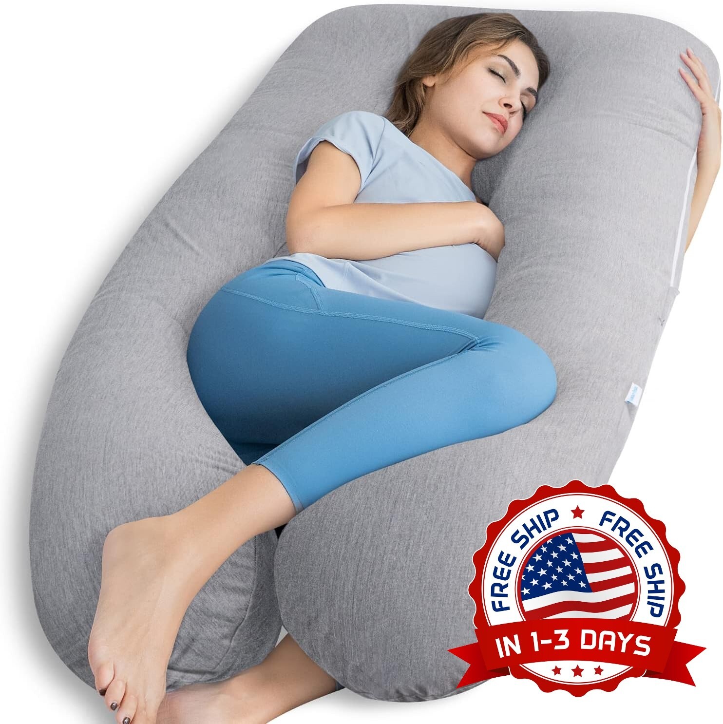Almohada de embarazo para.la maternidad y Mujeres embarazadas Cuerpo completo..