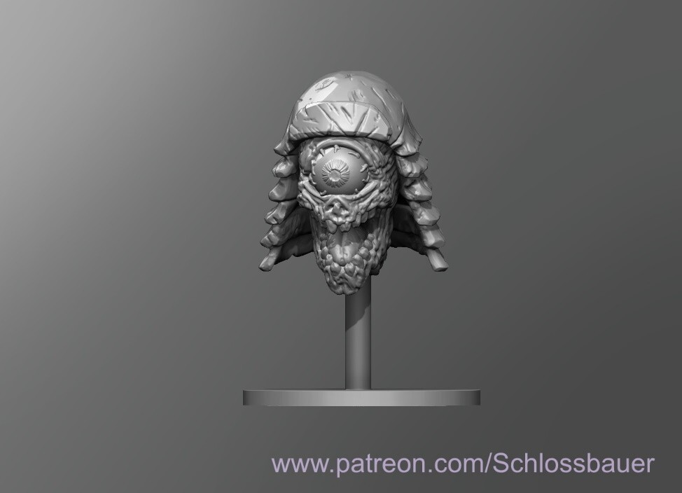 Decapiclops Demon Eye Monster Manual 28mm Scale DND D&D Miniature SBCV