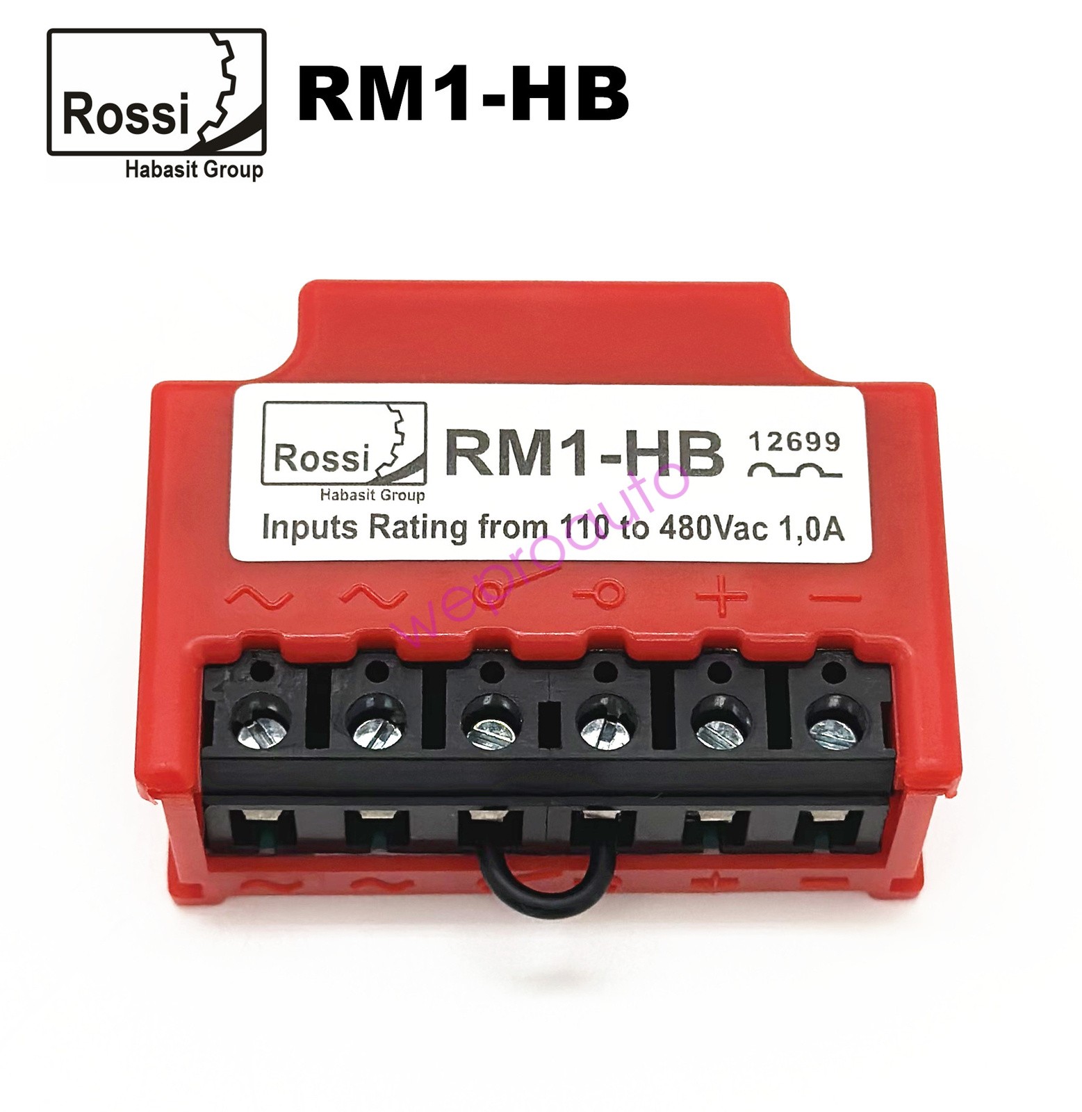 1pcs RM1-HB Rossi RM1 Hemoglobin Rated From 110 To 480VAC 1,0A rectifier module