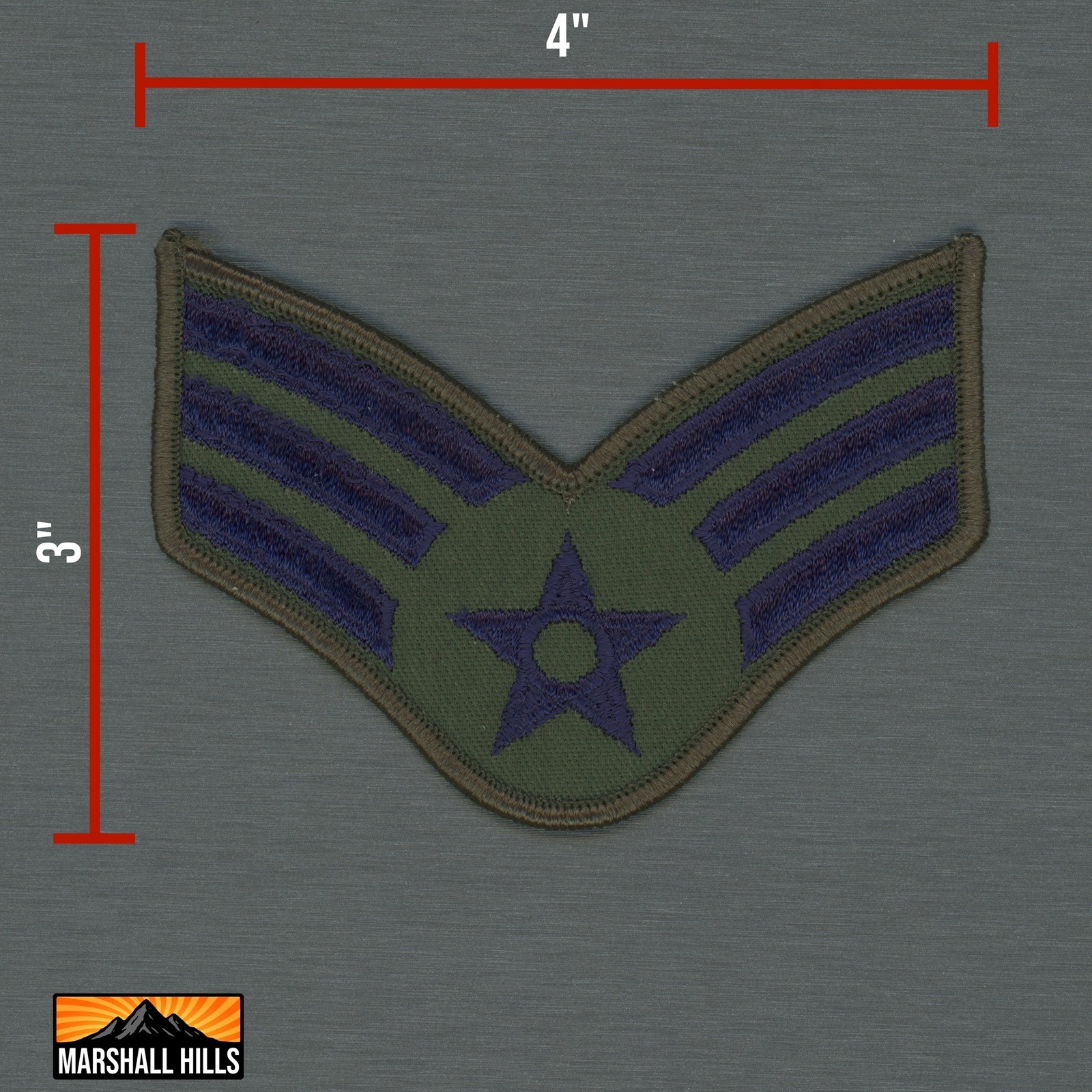 USAF U.S. Air Force Enlisted Service Patch (PA-2)