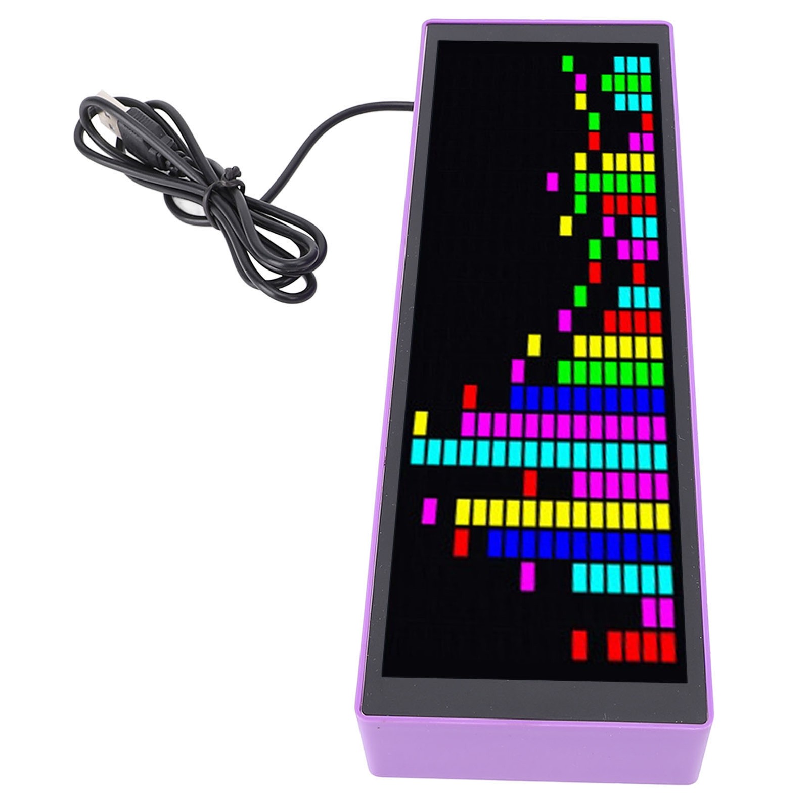 RGB LED Music Spectrum Display With Dynamic Visual Effects For Music Lovers Use