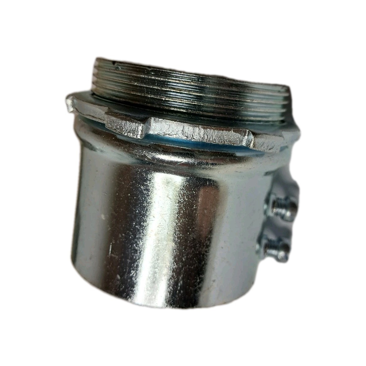 Appleton 4200S EMT Set Screw Type Connector Steel Zinc Plated 2" New (1) Piece