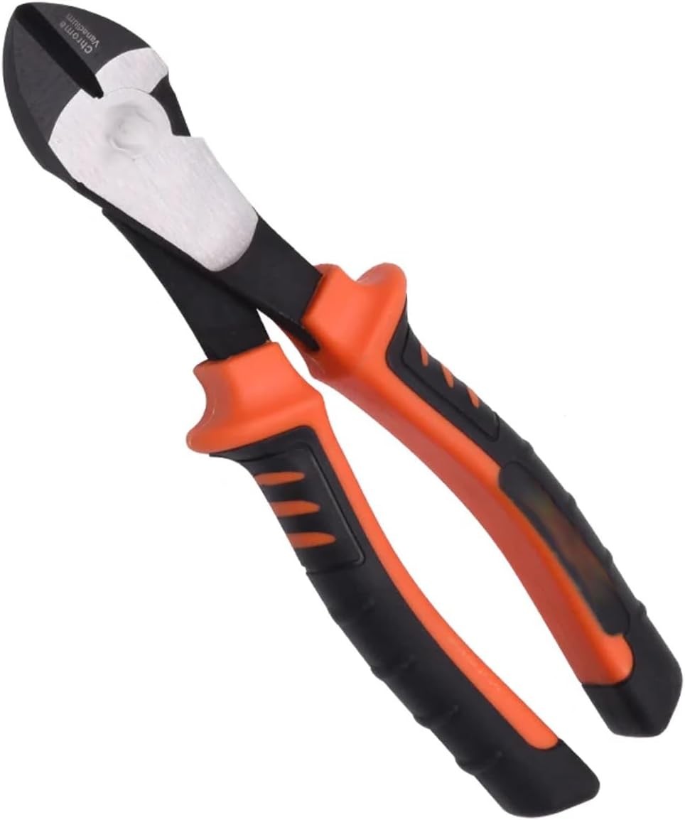 Edward 7” Diagonal Cutters - Heavy Duty Side Cutter Pliers for Electrical, Flora