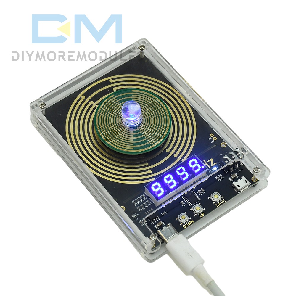 DC 5V 0.01-9999HZ Adjustable Frequency Schumann Wave Sine Wave signal Generator