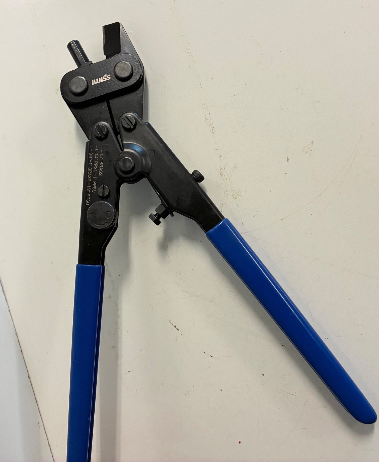 PEX PPSU Compression Tool IWISS Manual