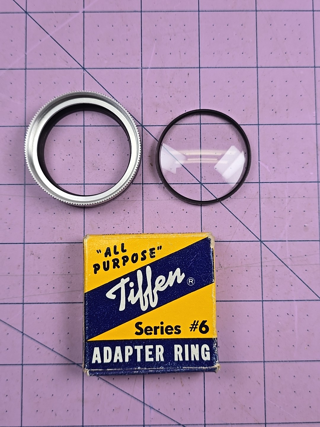 Tiffen Adapter Ring Series #6 40F with Photar Plus 3 lens