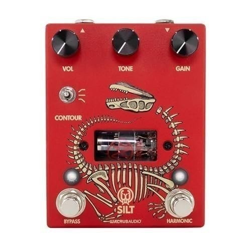 Walrus Audio SILT Harmonic Tube Fuzz, Red