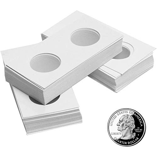 Coin Flips for 1 Dollar [Opening:27.5mm/1.08 in] White [90pcs]