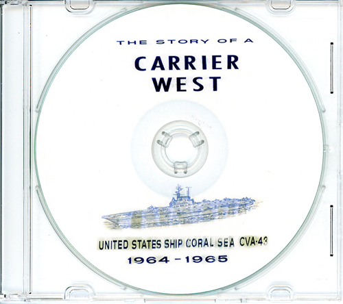 USS Coral Sea CVA 43 1964 - 1965 WESTPAC Cruise Book CD