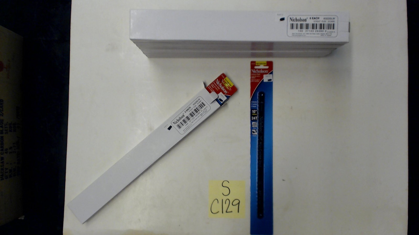 Nicholson 63220 10" x 24T Hacksaw Blades LOT OF 8 BOXES (total of 96 blades)