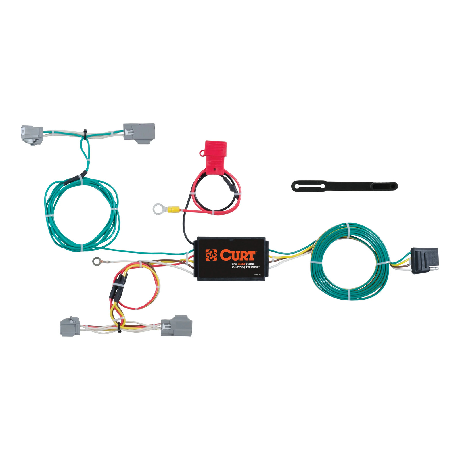 Trailer Wiring Harness Towing Lights Wiring Custom Plug & Play CURT Part # 56285