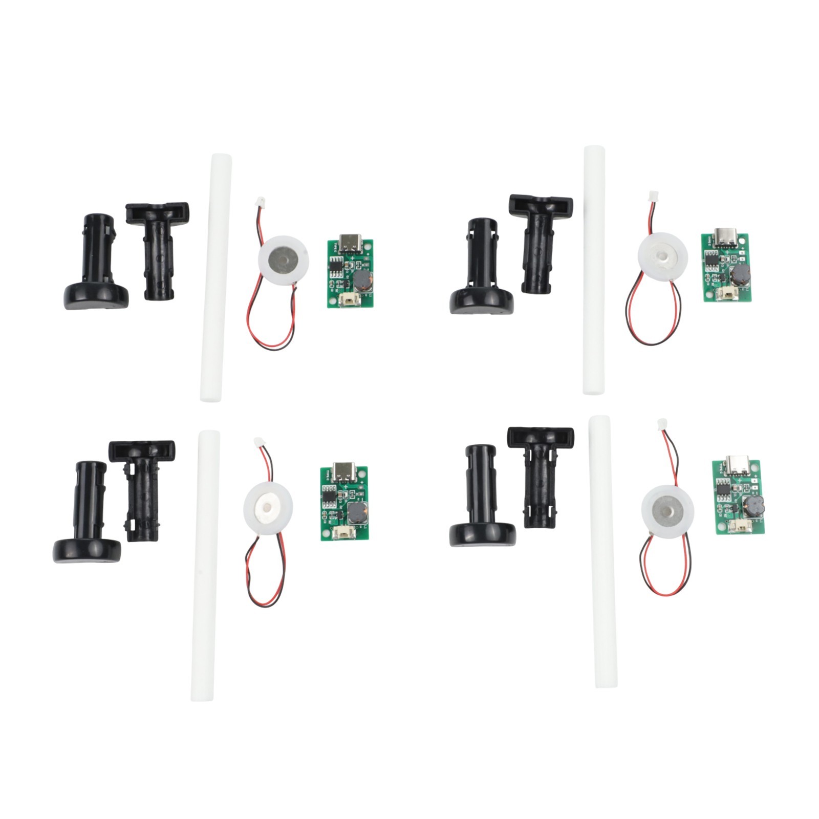Easily Usable Set of 4 for typec Humidifier Modules with Continuous Spray