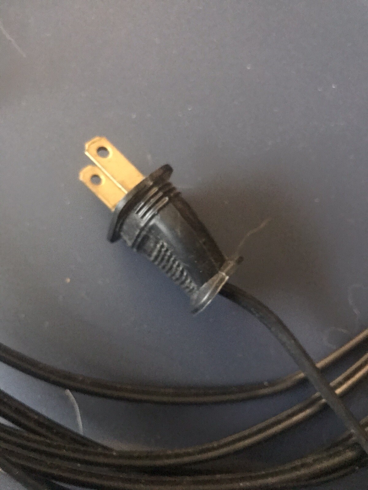 10 Foot Replacement Black Lamp Cord
