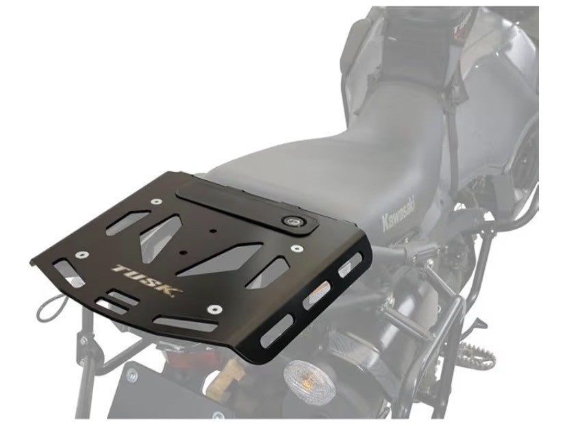 Tusk Top Rack Luggage Carrier Rear Tail Rack Kawasaki KLR650 S/ADV/ABS/Traveler