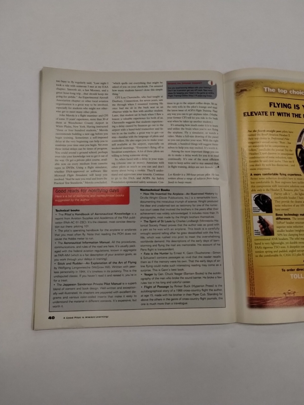 AOPA Flight Training Magazine April 2006-Original