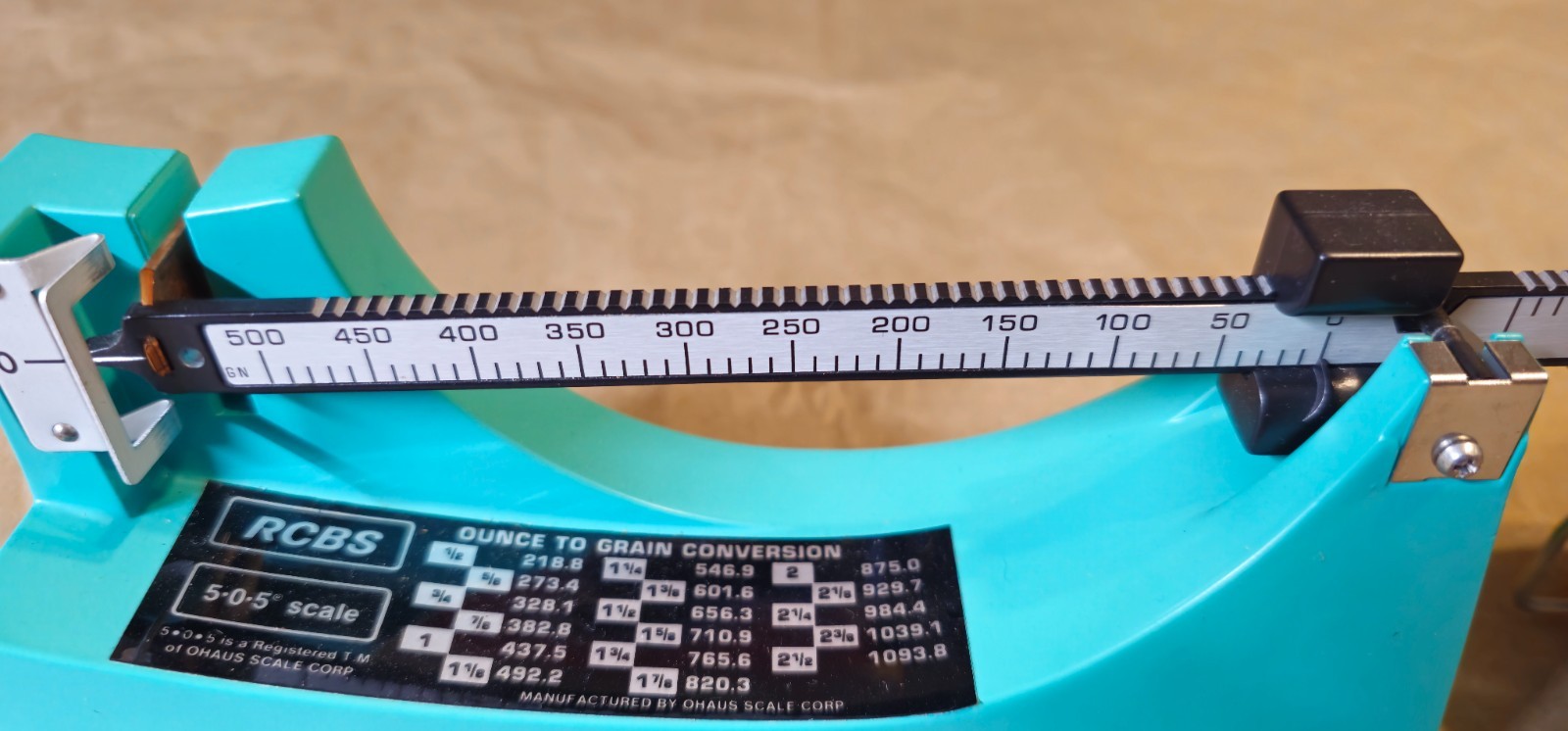 RCBS 5-0-5 Balance Beam Scale