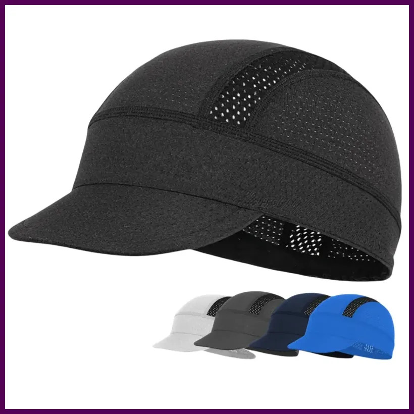 Summer Quick Dry Breathable Mesh Under Helmet Cap Sports Cycling MTB Sweat-Wicki