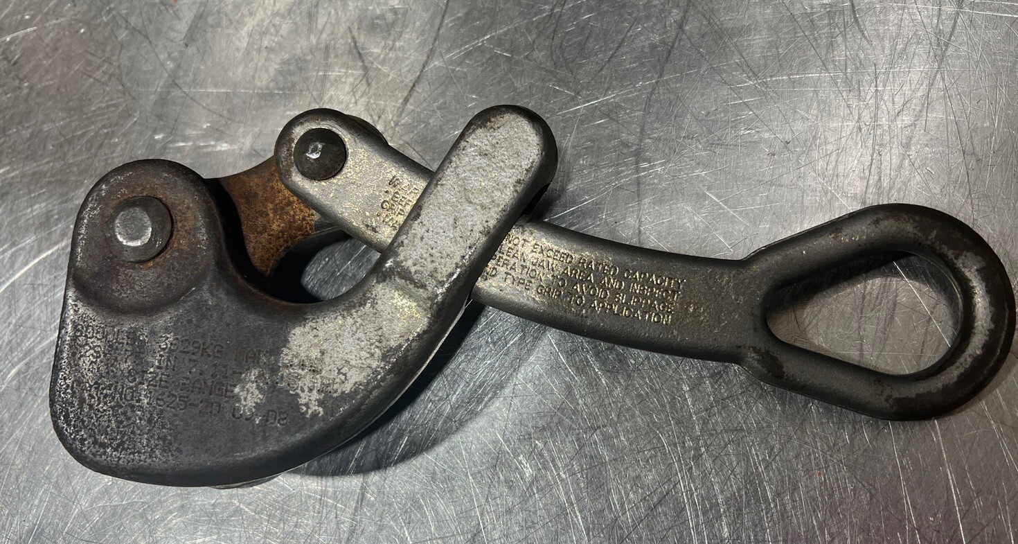 Vintage Klein Tools Grip Cable Wire Puller 1625-20 8000LBS Used Surplus
