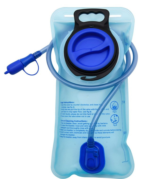 1.5L/2L/2.5L/3L Large Opening Hydration Bladder for Cycling Hiking Camping